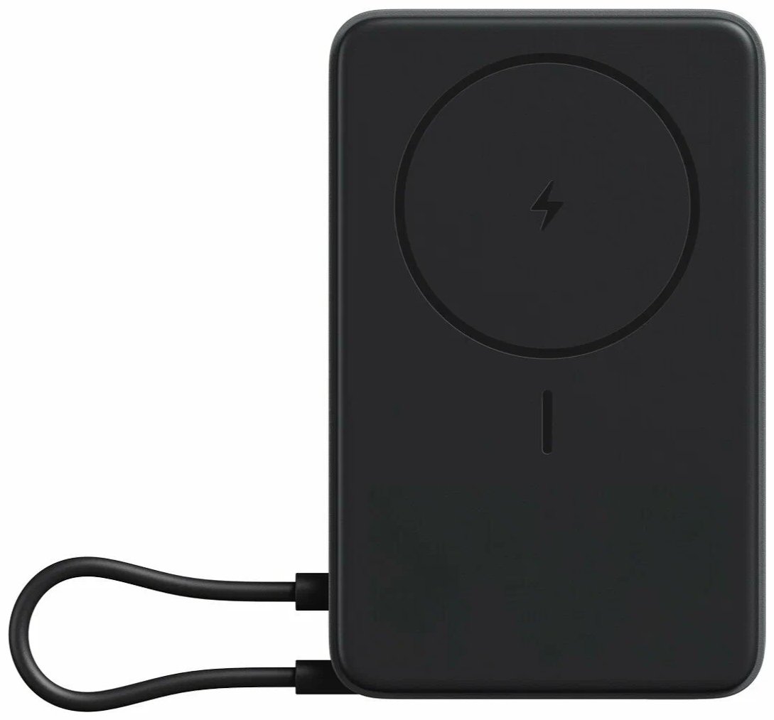 Портативный аккумулятор Xiaomi Magnetic Power Bank 10000mAh with Built-in Stand черный BHR08P9GL