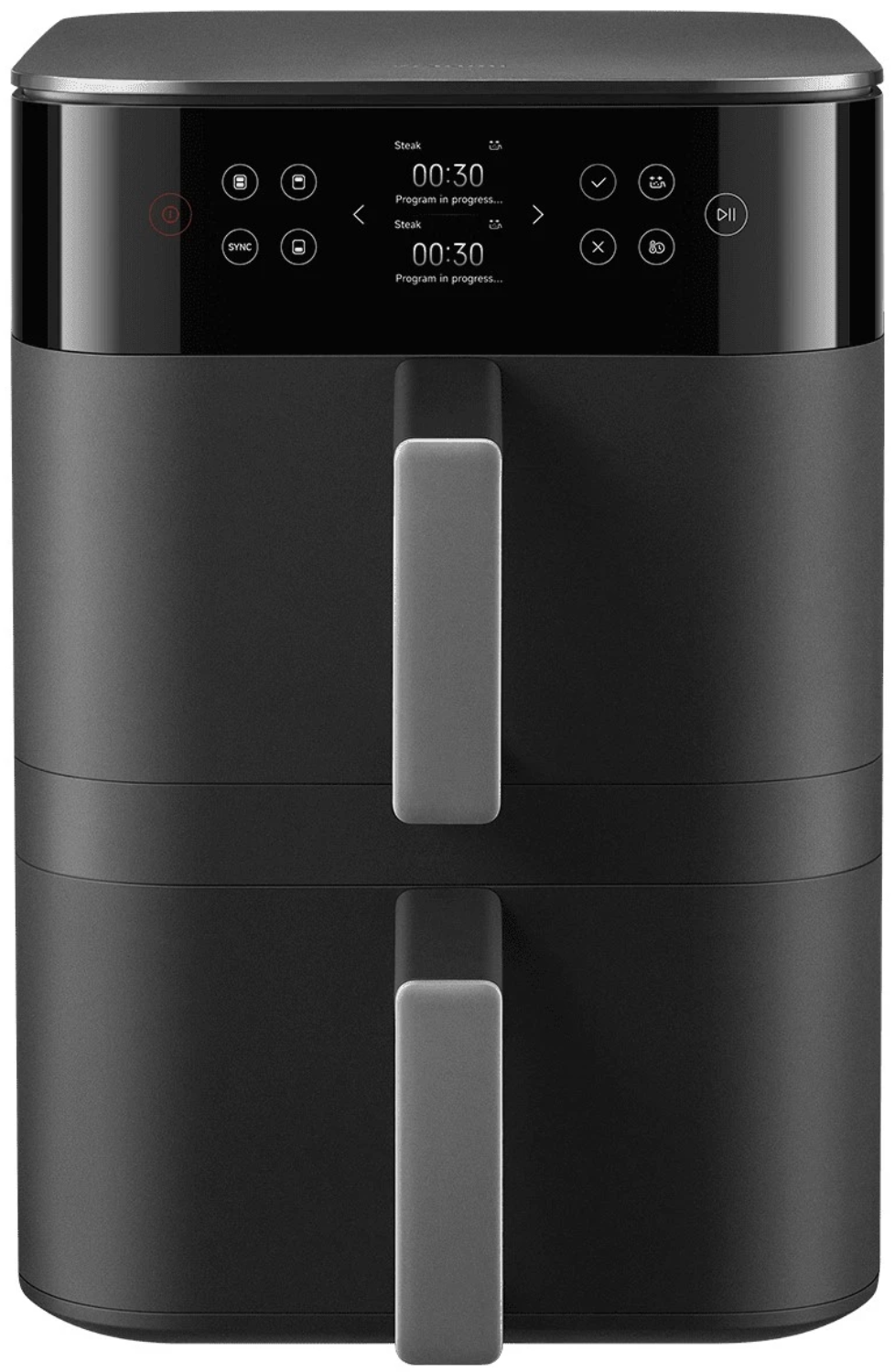Аэрогриль Xiaomi Smart Double Stack Air Fryer 12л черный BHR0883EU