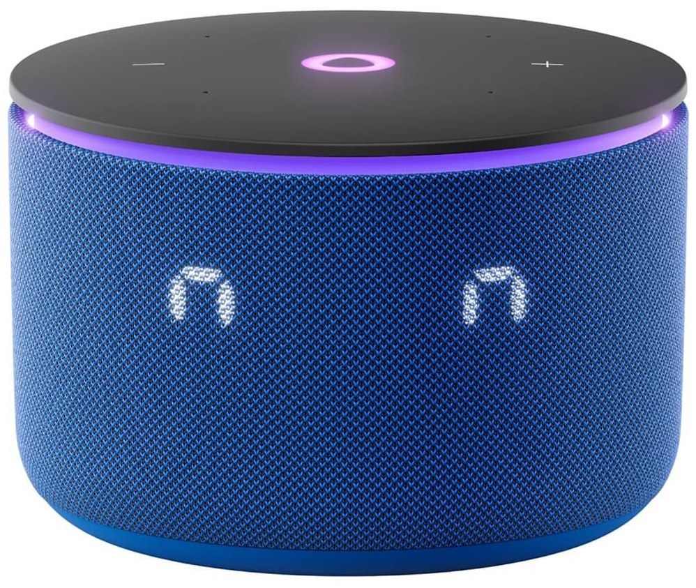 Умная колонка Яндекс Станция Мини 3 Про с Zigbee синий YNDX-00059BLU