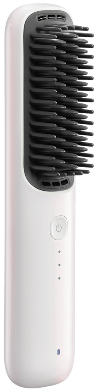 Выпрямляющая расческа для волос беспроводная Xiaomi Cordless Hair Straightener Brush белый BHR07REGL
