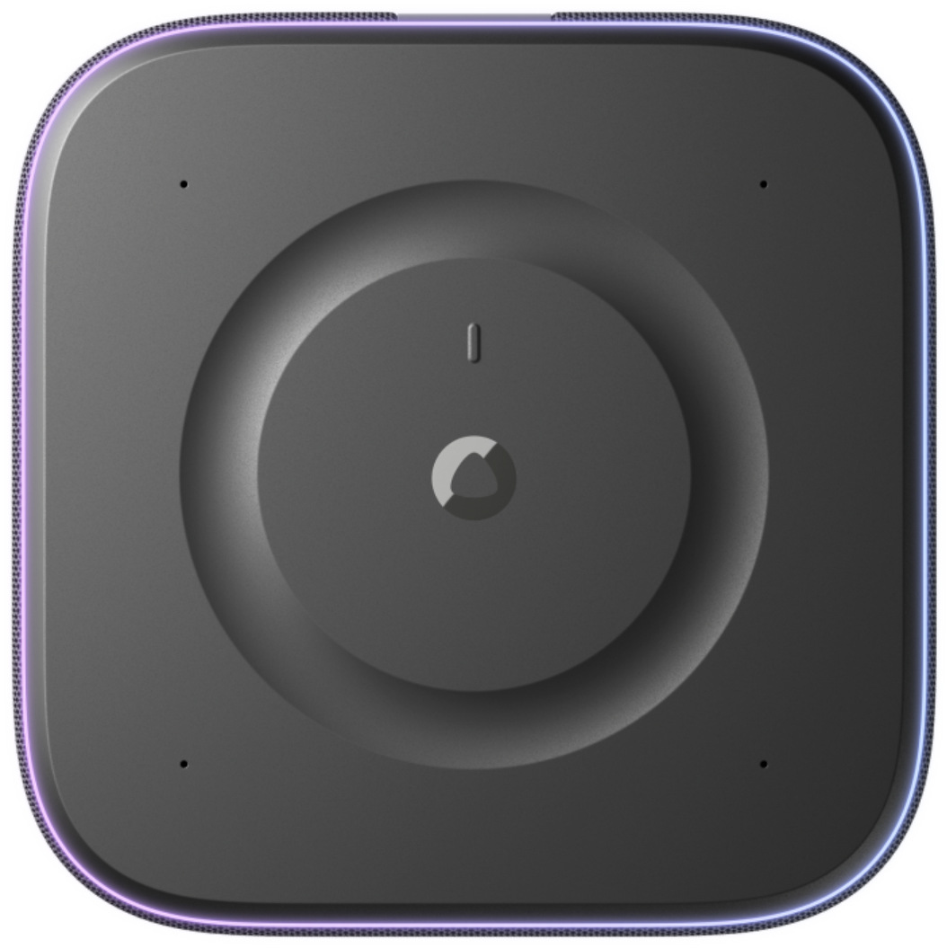 Умная колонка Яндекс Станция 3 с Zigbee черный YNDX-00060BLK