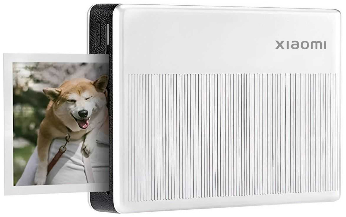 Компактный фотопринтер Xiaomi Portable Photo Printer 1S белый BHR9974GL